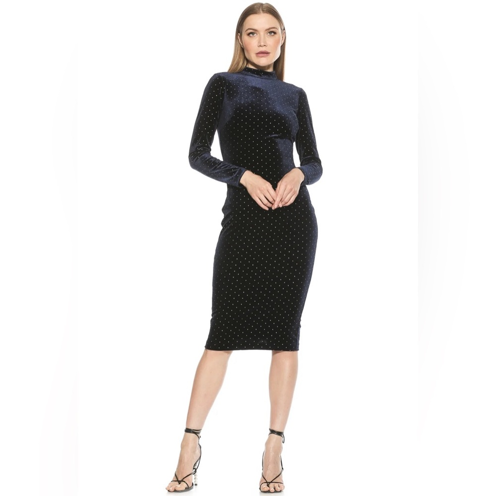 Alexia Admor Adriana Velvet Dress